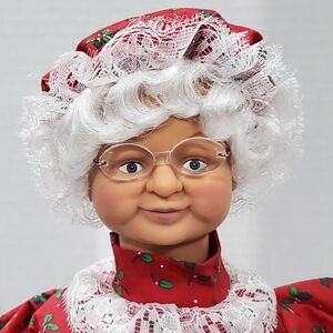 Mrs Claus Original Motion-ettes Christmas Animated 1996 '97 Telco VINTAGE